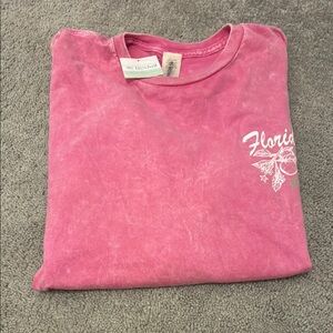 Altar'd State Pink Short Sleeve Tee